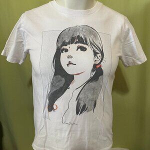 Little Thunder Graniph Men's White T Shirt Size Small